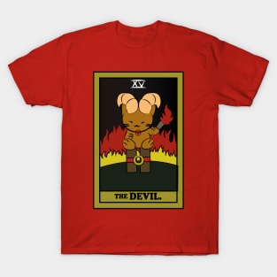 TAROT CARDS | THE DEVIL. | CAT T-Shirt